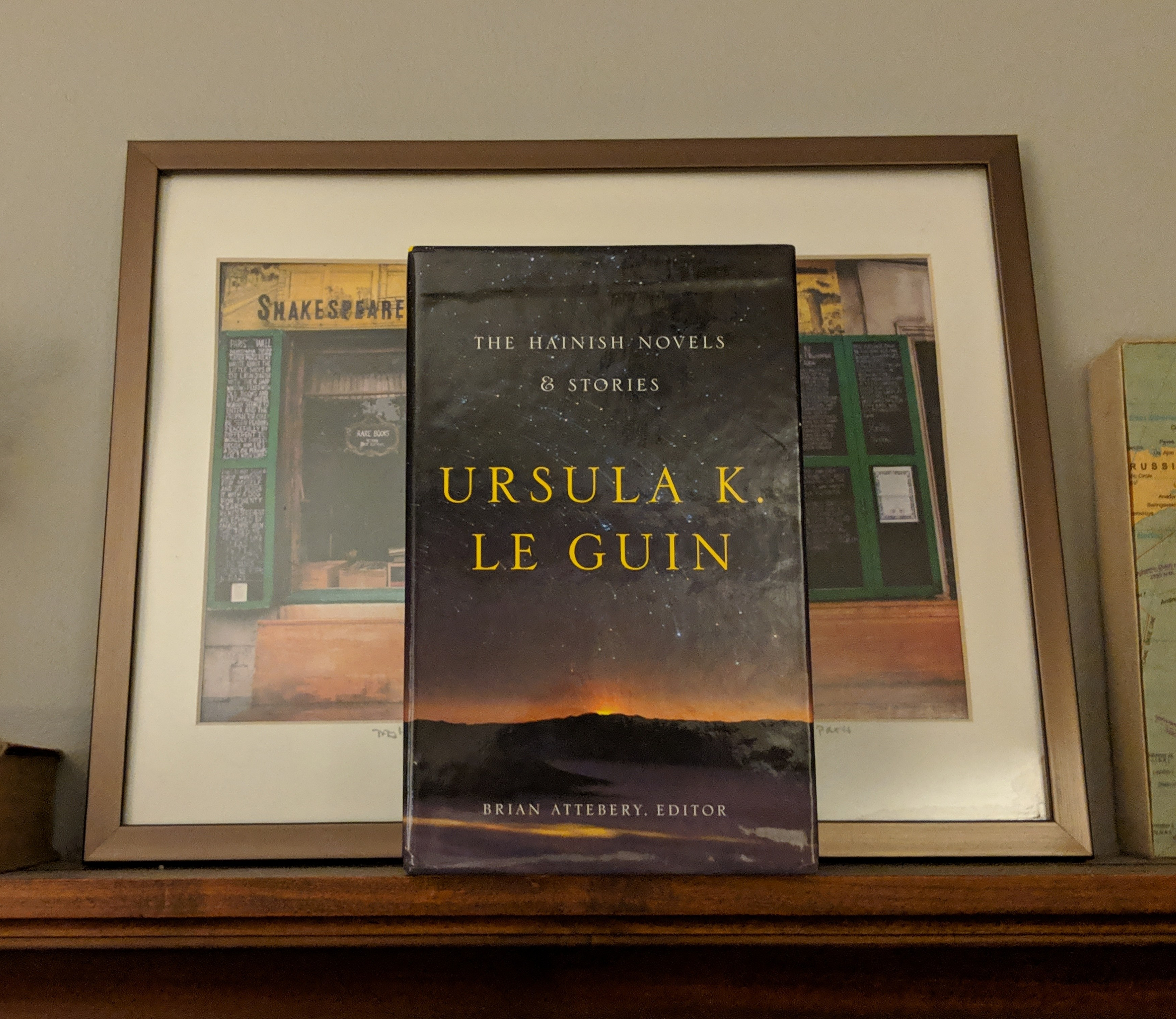 Picture of a Le Guin novel collection